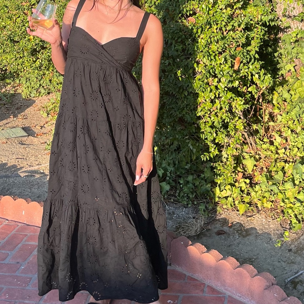 Zara Black Maxi Dress - Picture 2 of 3